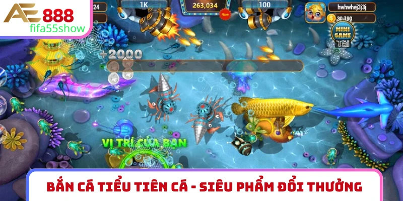 bắn cá tiểu tiên cá