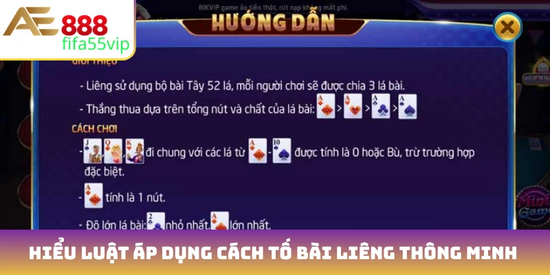 Hiểu luật áp dụng cách tố bài Liêng thông minh thành công